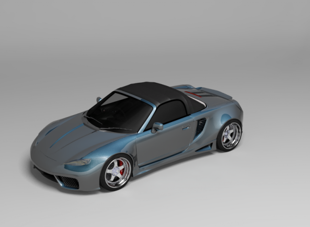 Дизайн кастом авто на базе элементов существующих авто