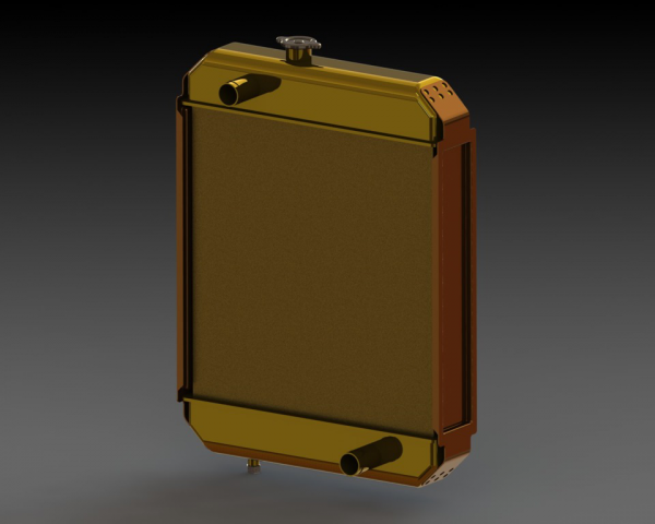 Радиатор для кастом авто