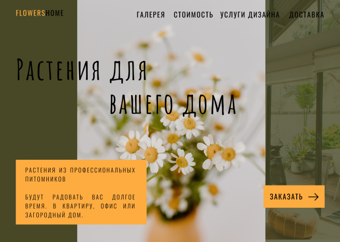 Концепт лендинга