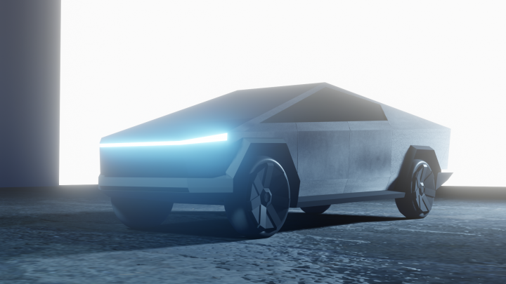 3д модель "Кибертрак"