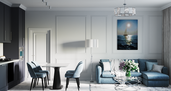 Квартира в неоклассике