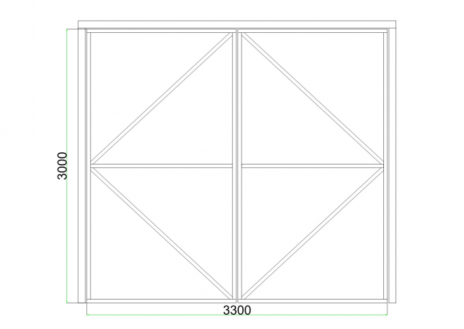 Металлические ворота