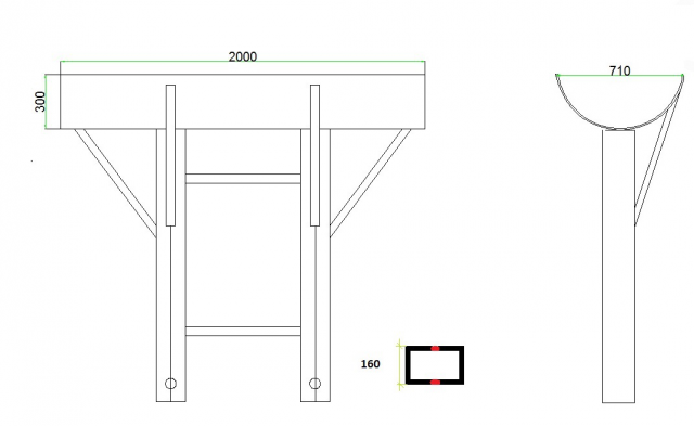 Отвал на погрузчик