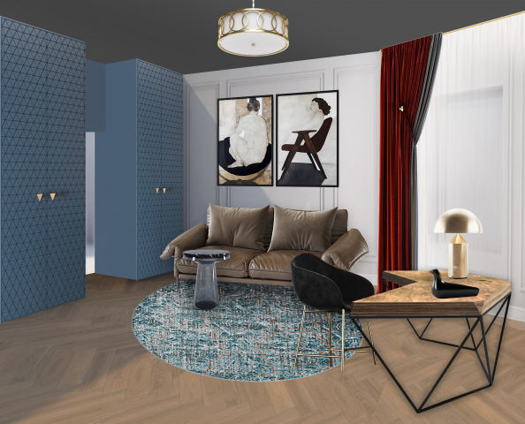 Концептуальный 3d коллаж