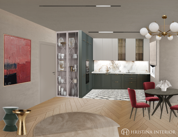 Концептуальный 3d коллаж