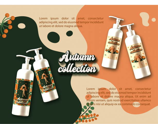 Дизайн этикетки косметического средства