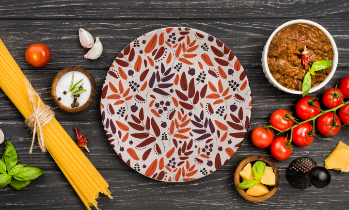 Узор для посуды