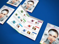 Серия лифлетов для продуктов косметологии
