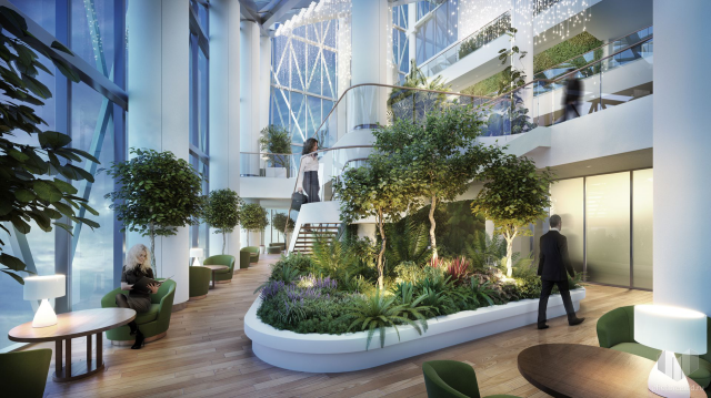 Интерьеры Зимнего Сада в г. Минске