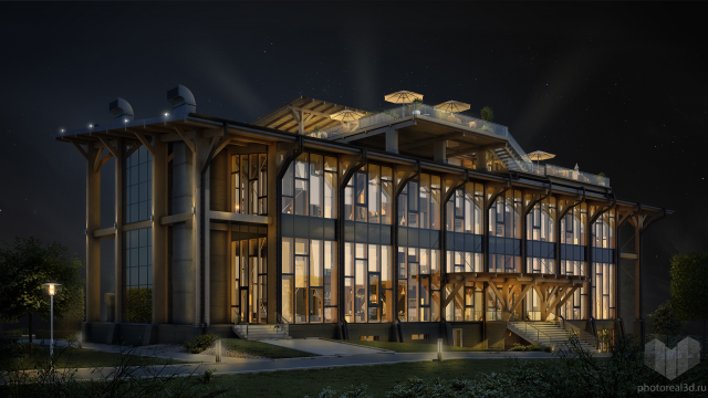 Штаб-квартира GOOD WOOD Plaza