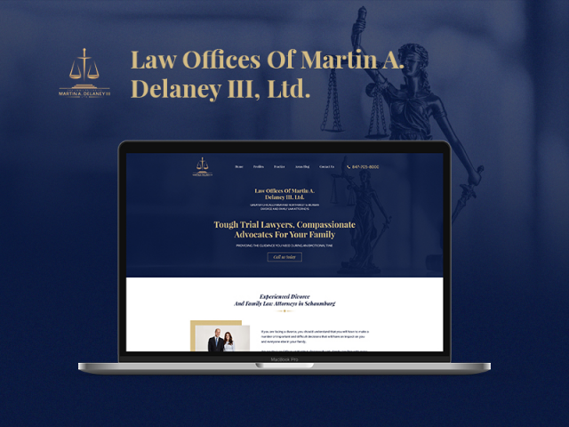 Редизайн сайта для адвоката