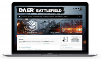 Сайт команды игроков «DAER»