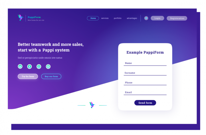 PappiForms - framework