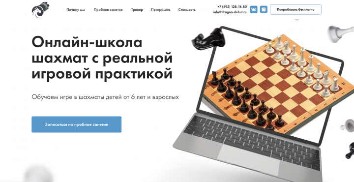 Онлайн школа шахмат