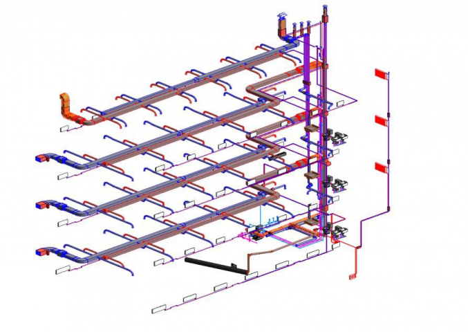Проектирование ОВиК в Revit