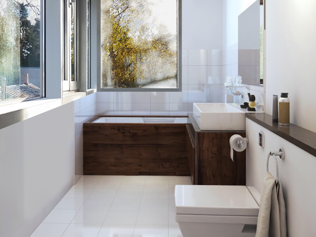 Накладка интерьера на черновую отделку