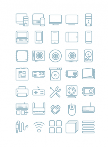 Иконки навигации для Hardware-club.ru