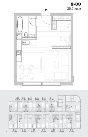 Планировка линейная