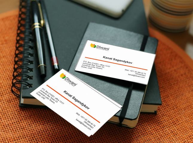 Дизайн визитки