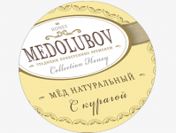 Этикетка для мёда "Медолюбов"