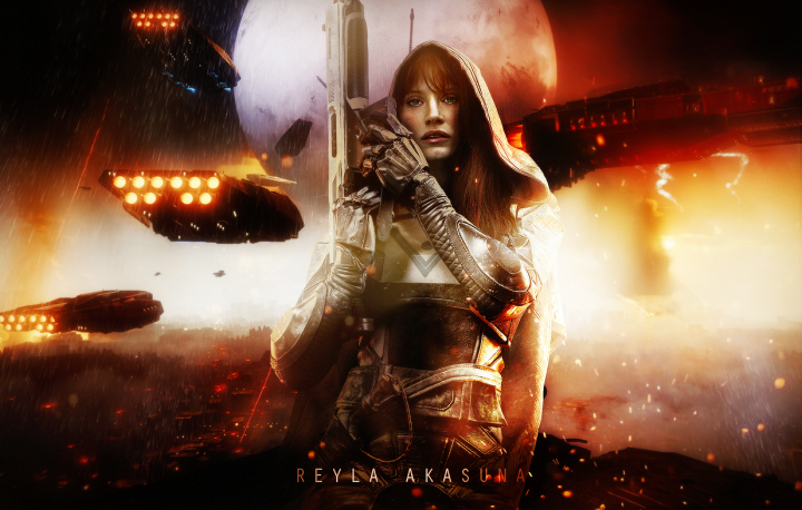 Арт персонажа из игры