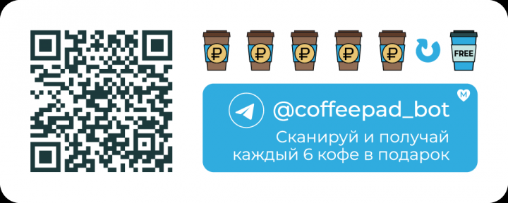 Разработка стикера кофейного бота