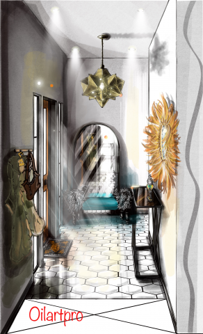 Прихожая в доме.