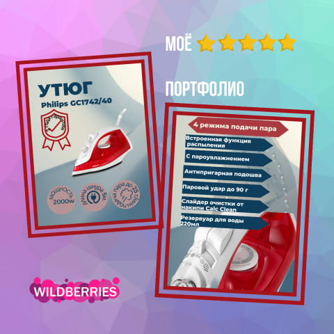Инфографика для маркетплейсов Wildberries/OZON
