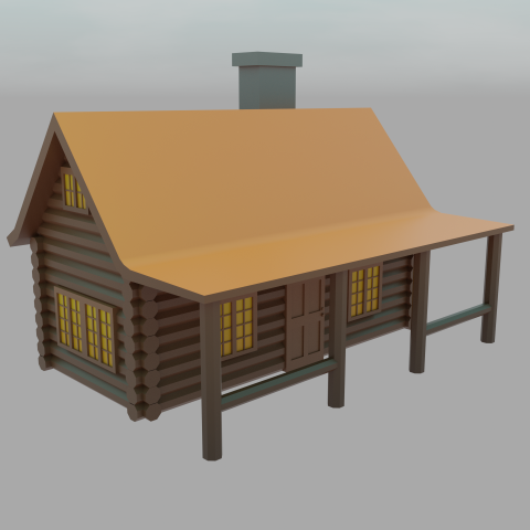 Wooden house