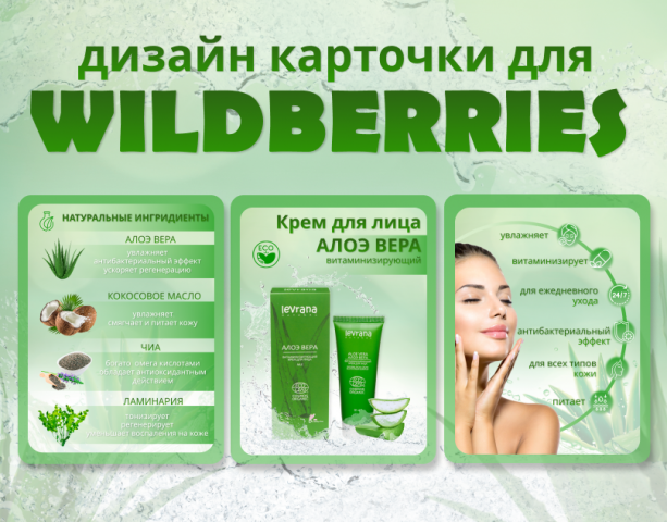 Дизайн карточки для wildberries
