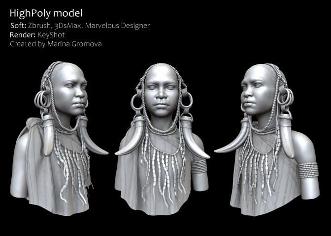 африканская девочка