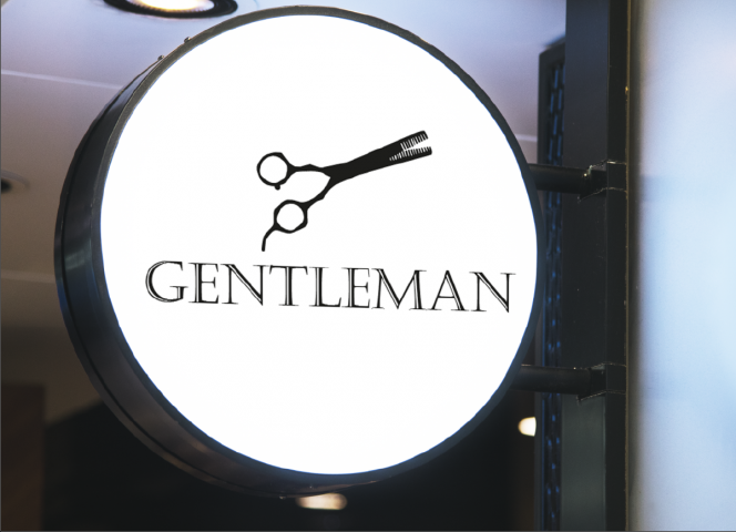 Лого для барбершопа