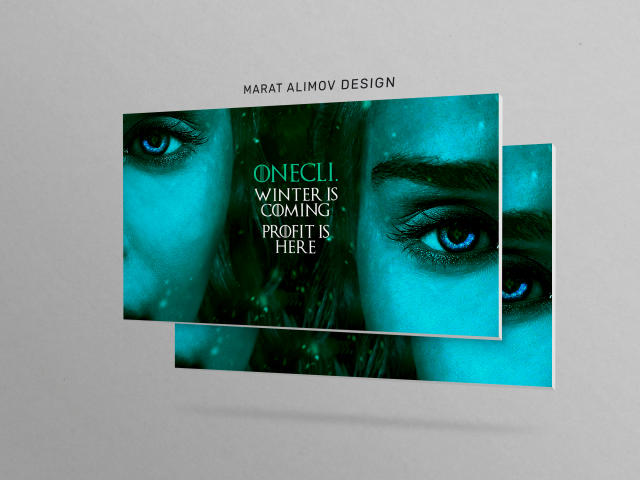 Диджитал арт для ONECLI