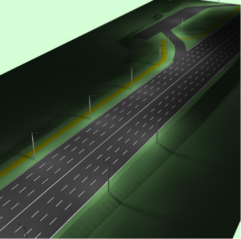 Площадка отдыха трасса Москва - Новороссийск