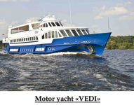 Технические характеристики и описание  моторной яхты