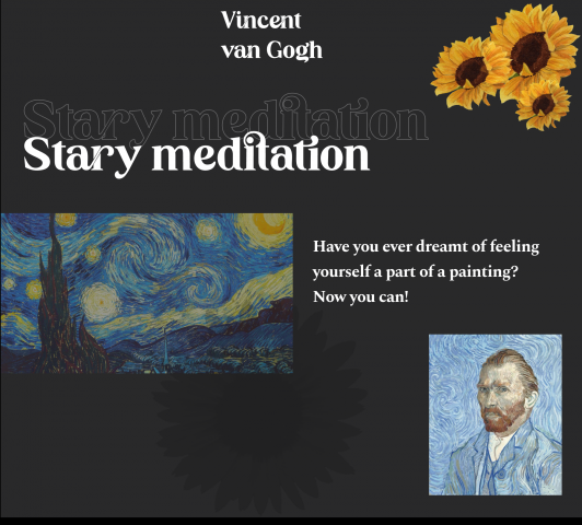 Stary Meditation landing page