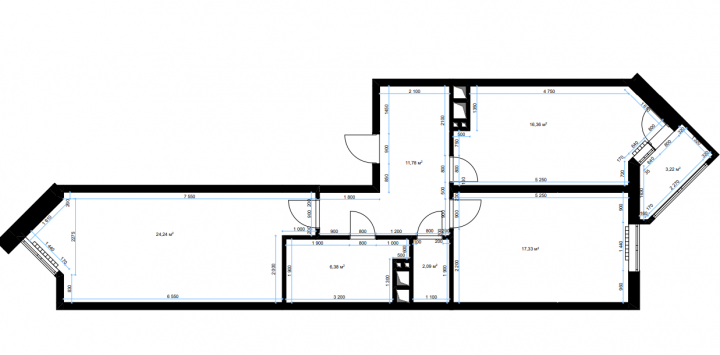 обмерный план