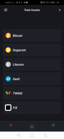 WalletApp android криптовалютный кошелек