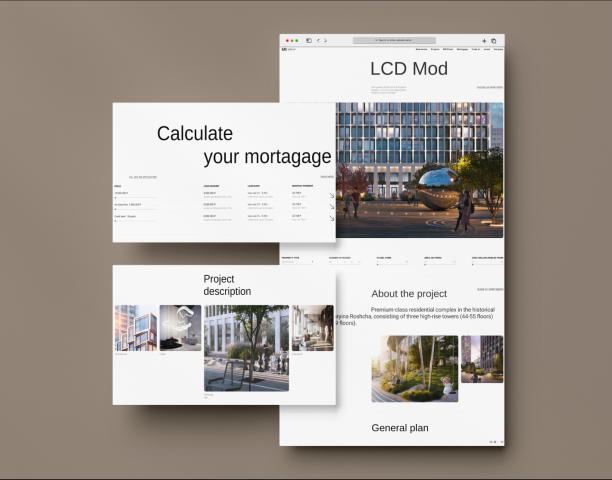 Редизайн сайта недвижимости