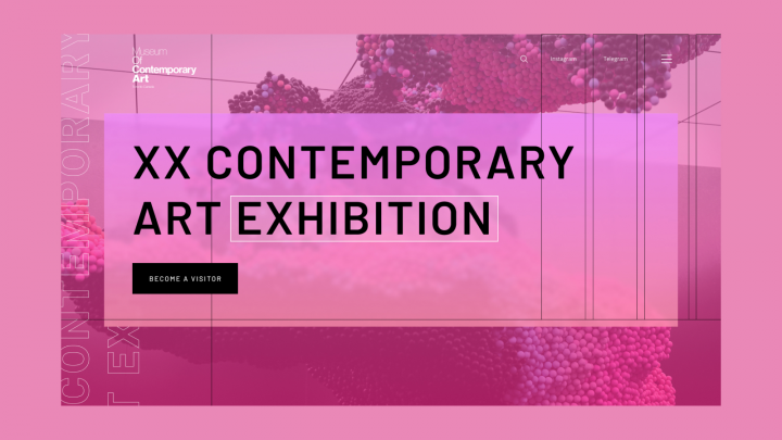 Contemporary Art Exhibition (Выставка современного искусства)