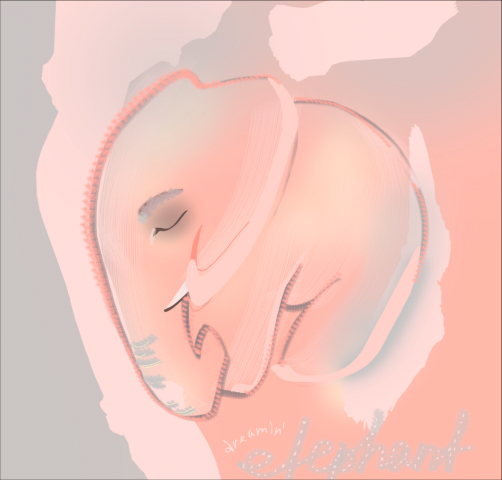 Dreaming elephant