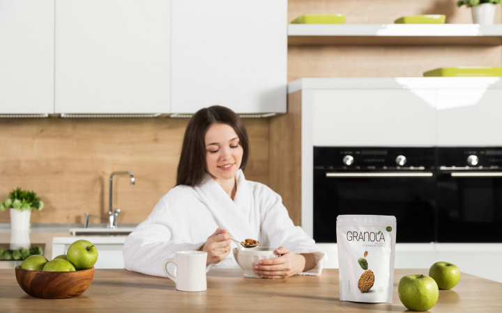 В интерьере