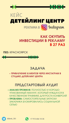Как окупить инвестиции в 27 раз