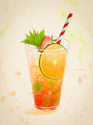 Иллюстрация "Напиток"