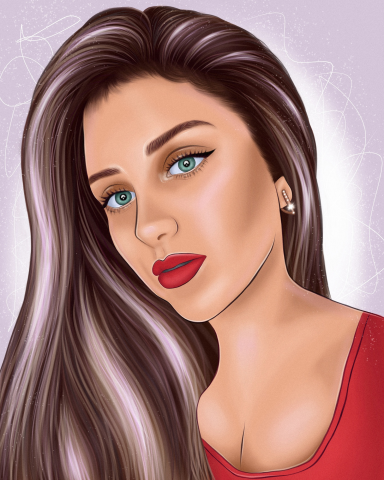 Портрет в стиле "Реализм" по фото