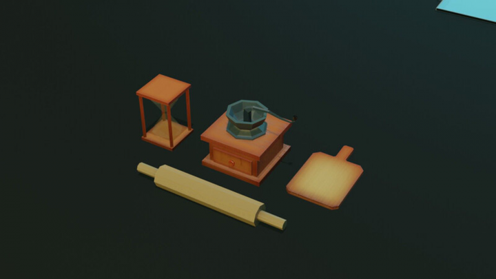 3D game props