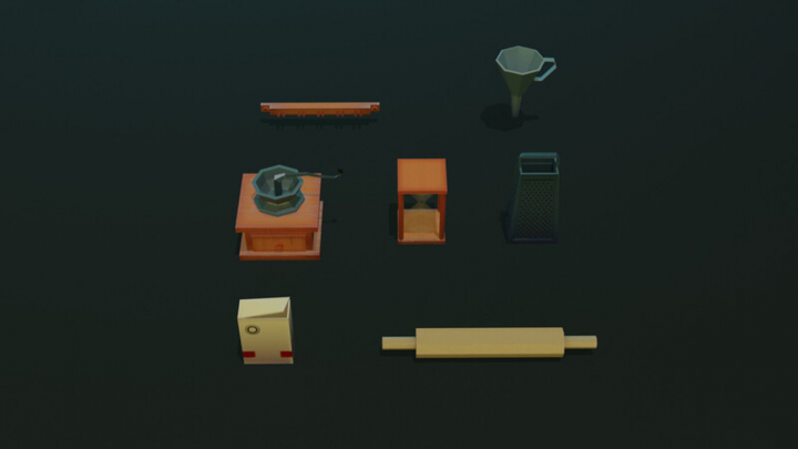 3D game props