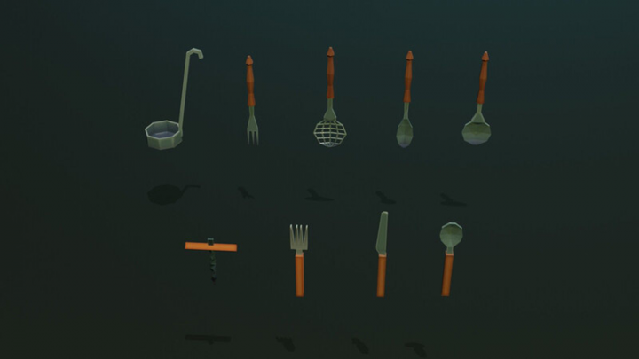 3D game props