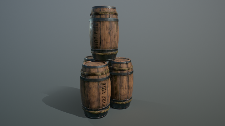 3D game props