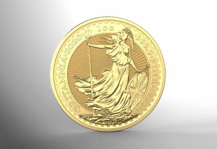 Bullion gold coin - 1oz "Britannia"